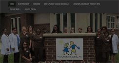 Desktop Screenshot of childrensclinicpa.com