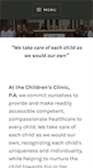 Mobile Screenshot of childrensclinicpa.com